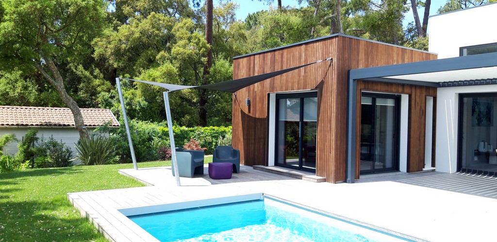 voile d'ombrage à Hossegor