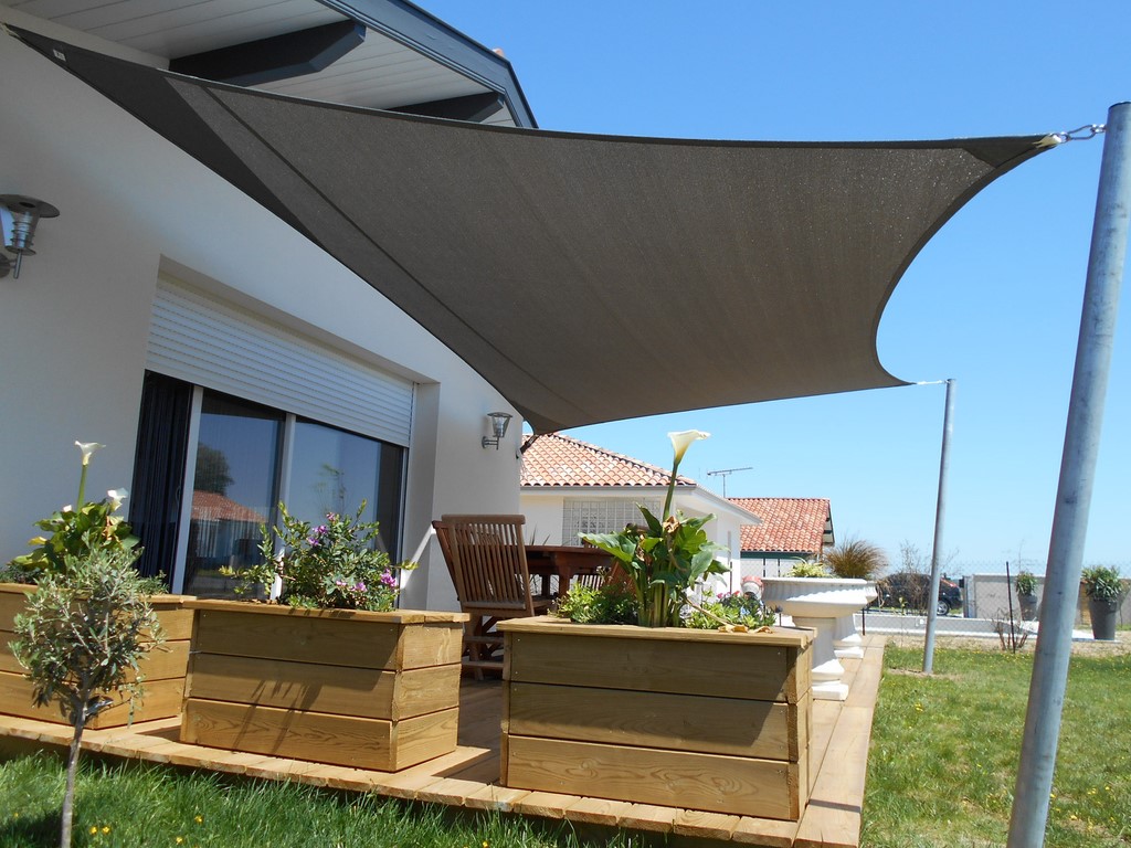 voile d'ombrage St jean de Marsacq Landes