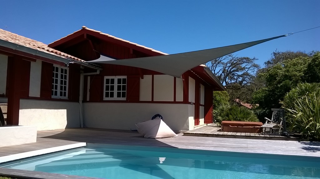 voile d'ombrage Hossegor Landes