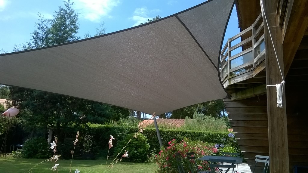 voile d'ombrage capbreton