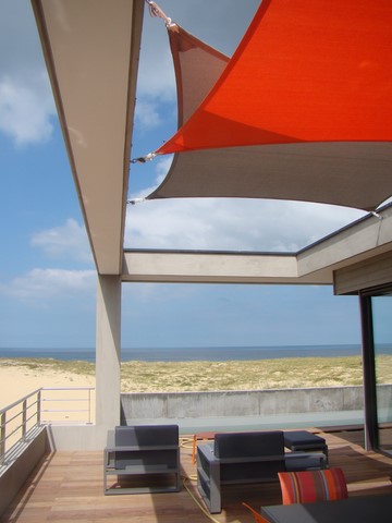 voile d'ombrage à Seignosse