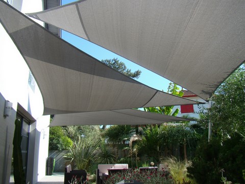 voile d'ombrage à capbreton