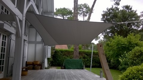 voile d'ombrage hossegor